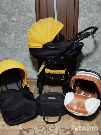 Коляска 3 в 1 Quipolo Malaga