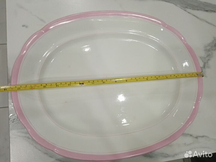 Блюдо большое Кузнецовский фарфор