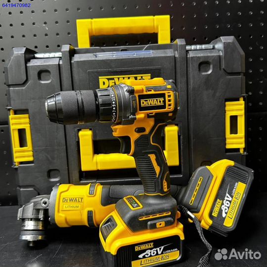 Набор инструментов DeWalt 2в1(Шуруповерт+ушм)