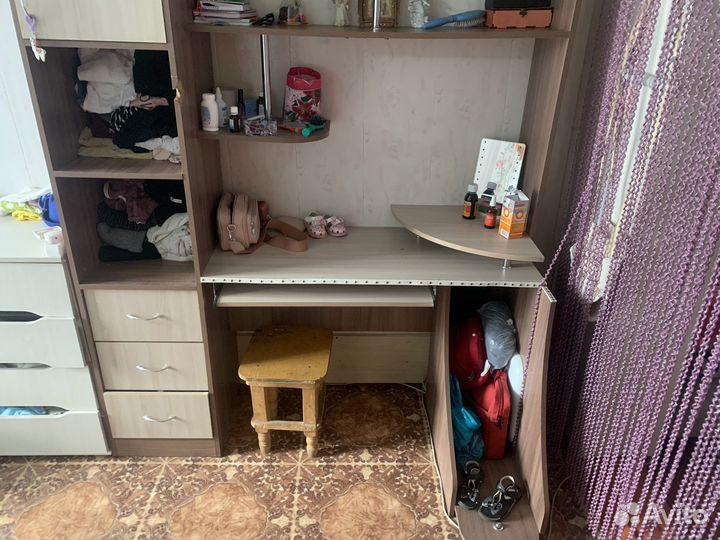 Компьютерный стол с пеналом бу