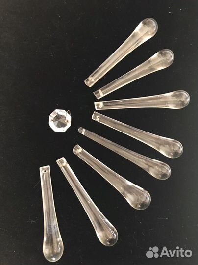 Хрустальные подвески для люстры СССР