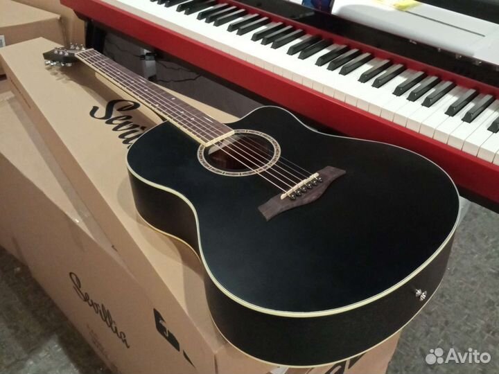 Гитары Sevillia Чёрный Бархат Акустика