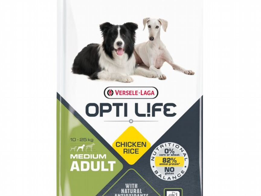 Versele-Laga Opti Life Adult Medium, 12,5 кг