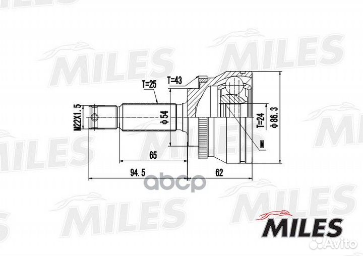 GA20266 GA20266 Miles