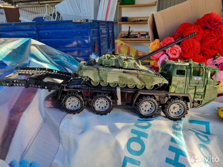 Военный тягач. 54см