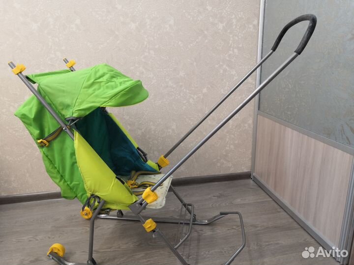 Санки коляска nika