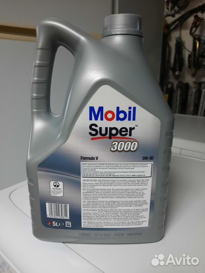 Масло моторное 5w30 mobil super formula из Польши