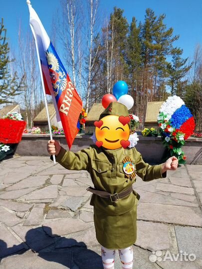 Костюм солдатика для девочки