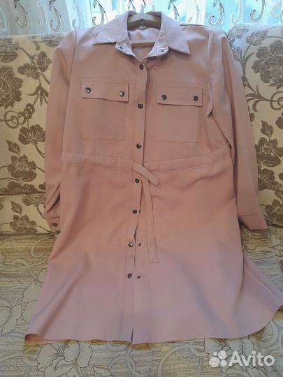 Платье рубашка 50 размер