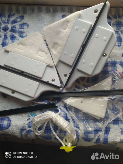 Магнитная щётка для мытья окон, новая