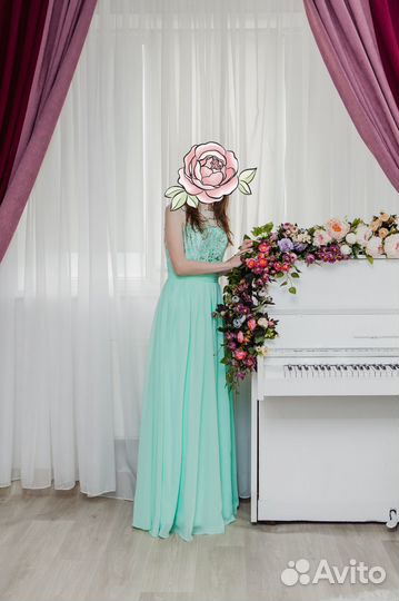 Вечернее платье в пол S