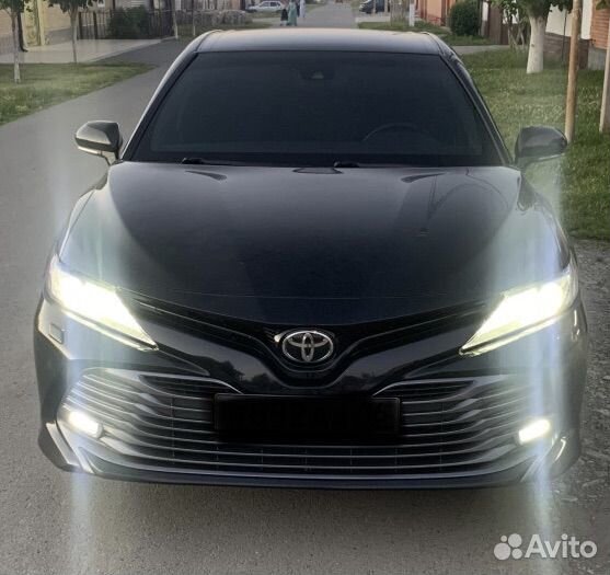 Бампер на camry 70