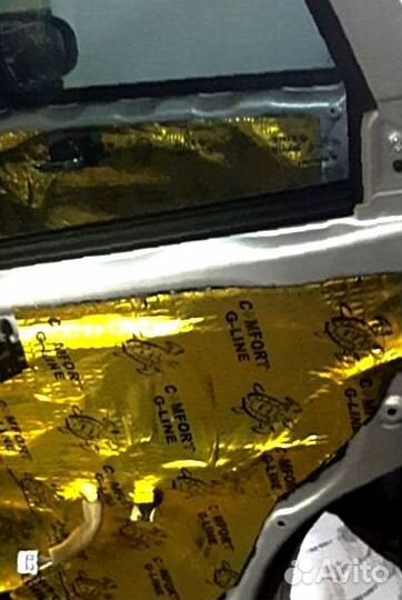 Шумоизоляция дверей эконом (кроссовер)