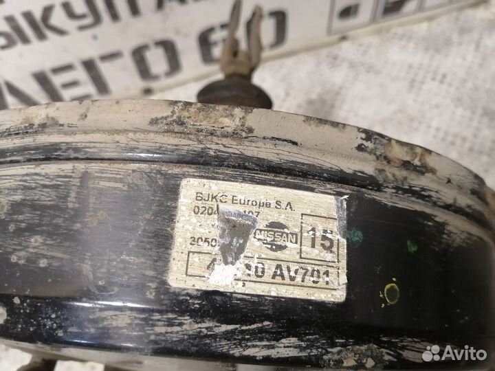 Усилитель тормозов с гтц для Nissan Primera P12E