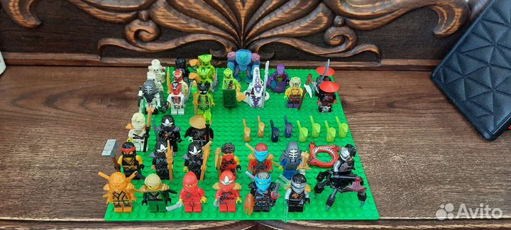 Lego ninjago минифигурки