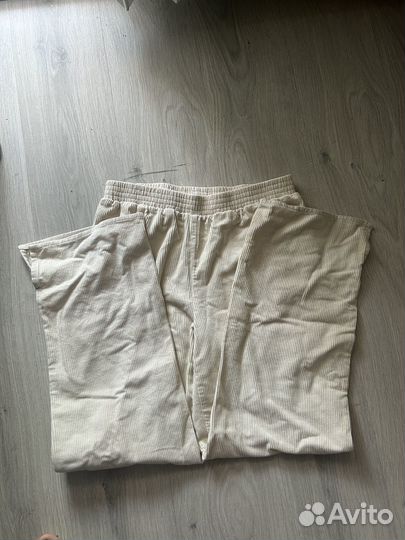 Брюки в рубчик