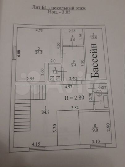 Дом 380 м² на участке 4 сот.