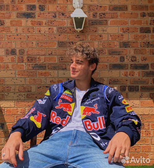 Redbull F1 vintage бомбер y2k
