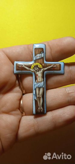 Крест, эмаль