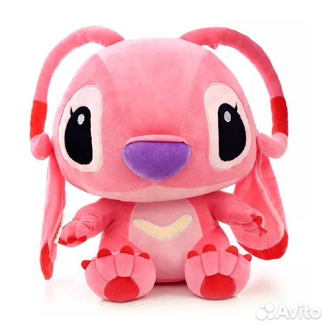 Мягкая игрушка Стич розовый, 25см