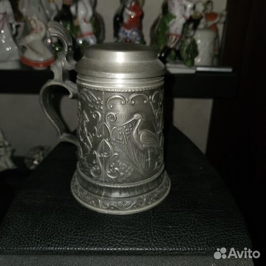 Кружка пивная олово Германия 2