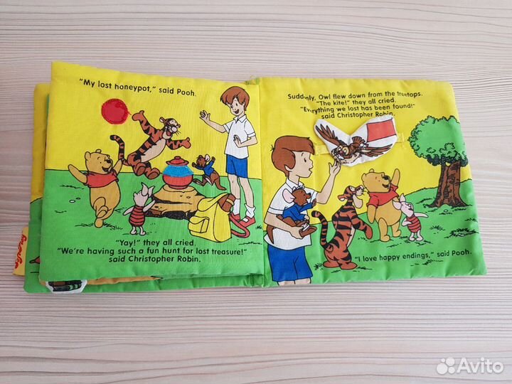 Книга для малышей Винни Пух Disney на англ.языке