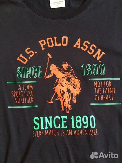 US polo assn uspa футболка