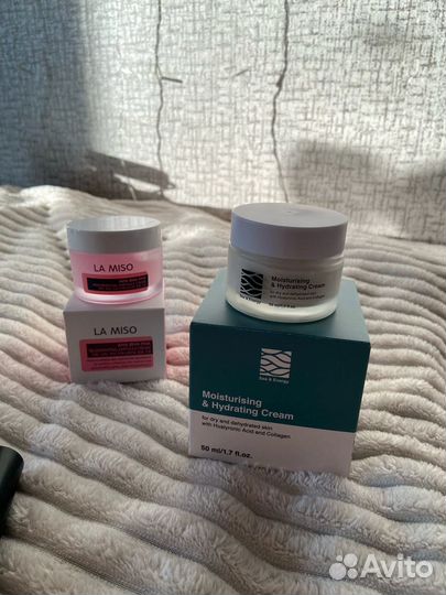 Крем для лица SEA&energy hualyronic acid, collagen