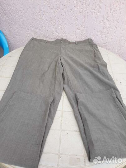 Брюки Летние Мужские Вискоза Лен Штаны 52