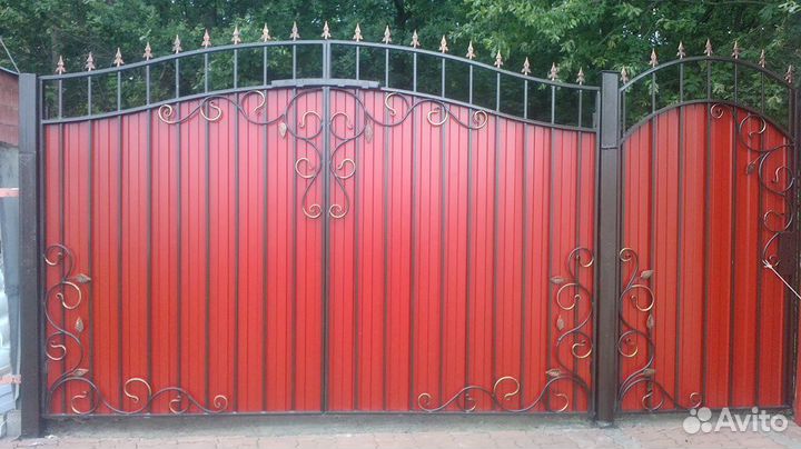 Кованые ворота