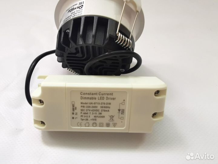 Светильник DesignLed WL-BQ, белый, 9 ватт, теплый