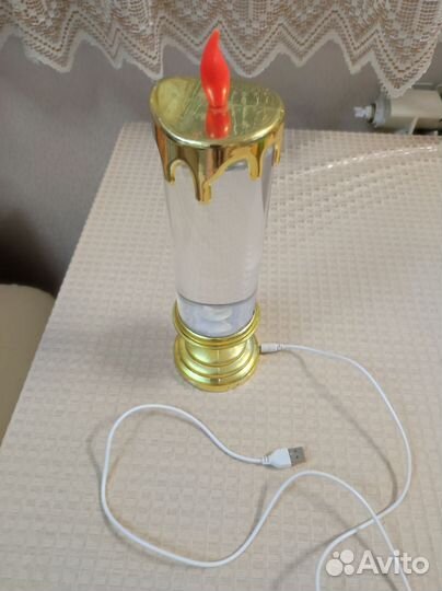 Ночник - свеча для праздничной обстановки