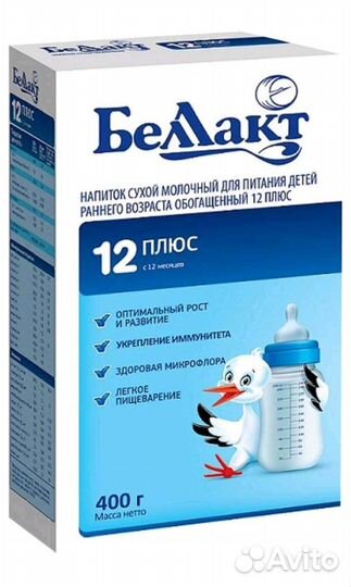 Детская молочная смесь Беллакт 12+