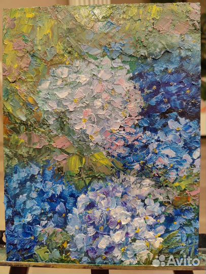 Картина маслом, мастихин