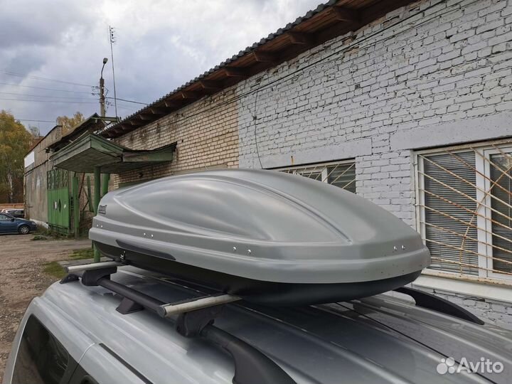 Автобокс Way-box 460 серый карбон