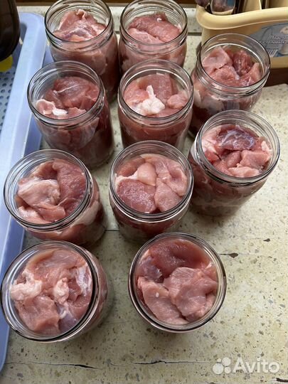 Свинина, говядина тушеная