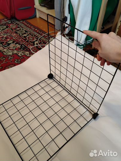 Стеллаж металлический разборный мобильный