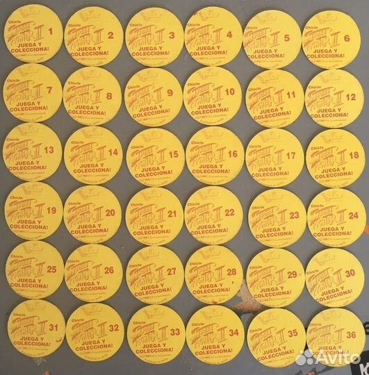 Фишки Street Fighter Vidal полная коллекция