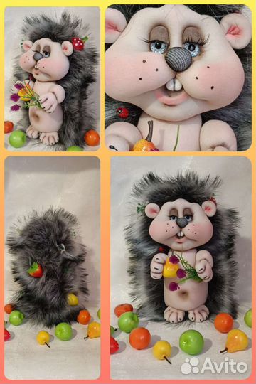 Ëж, интерьерная игрушка