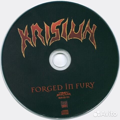 Krisiun / Forged In Fury (RU)(CD)