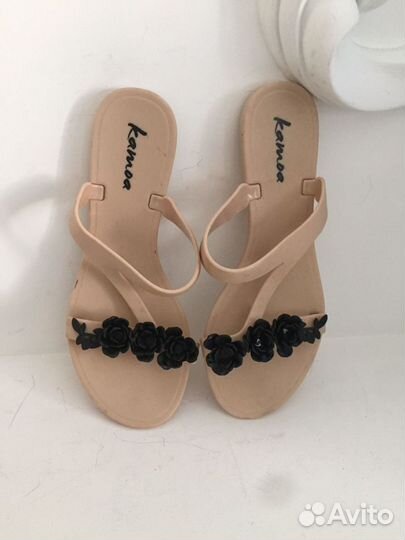 Шлепанцы силиконовые для пляжа