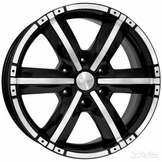 K&K Окинава 8x18 6x139.7 ET 42 Dia 75.1 (алмаз чер