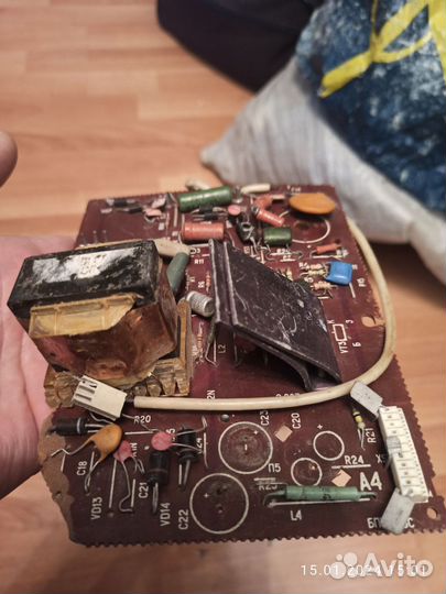 Плата блока питания ч/б телевизора вэлс 50тб-306