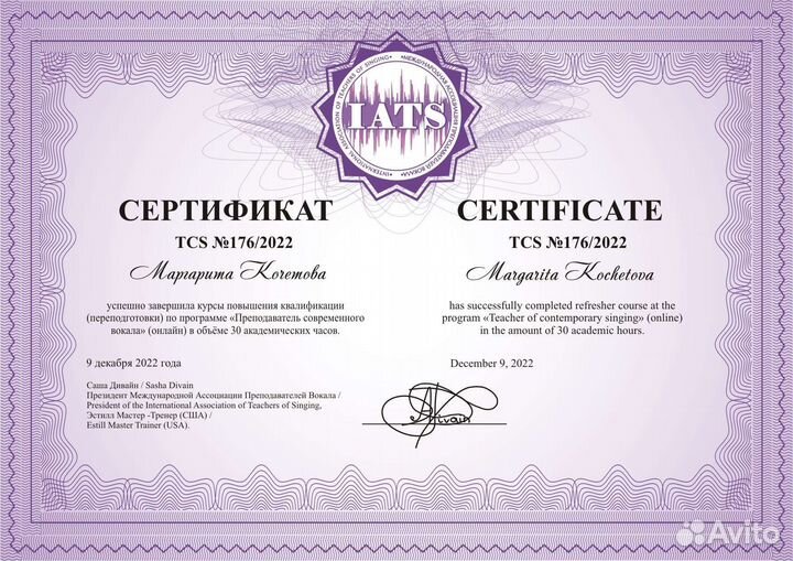 Уроки современного вокала (онлайн/очно)