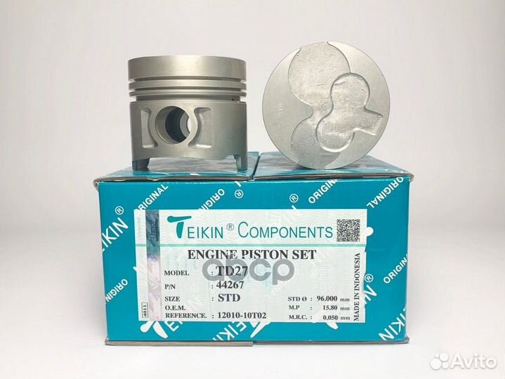 Поршни (к-т 4 шт) nissan atlas/terrano TD27 86-95