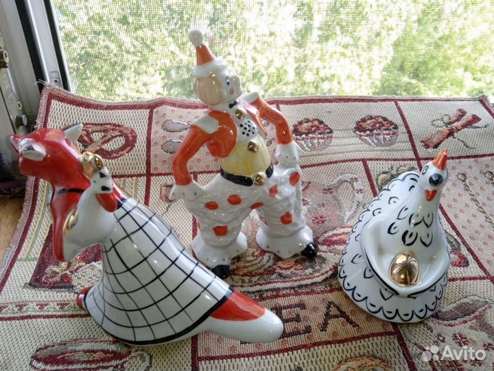 Статуэтки фарфор СССР разные