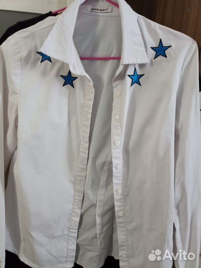 Рубашка школьная для девочки 152 158