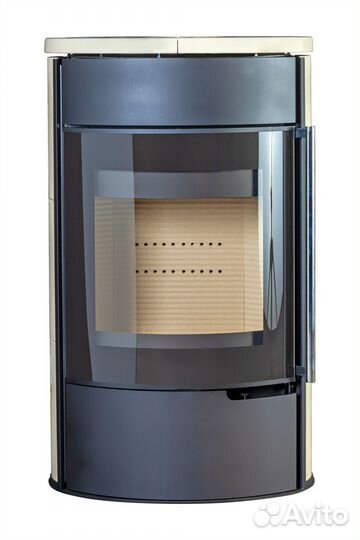 Камин торонто майолика кремовая