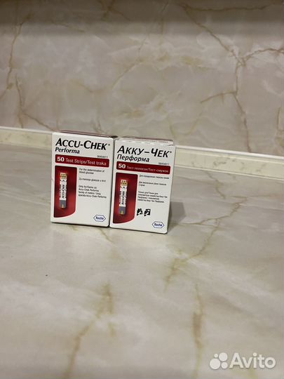 Тест полоски Accu-Chec