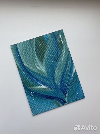 Интерьерная картина, ручная работа, 10х15